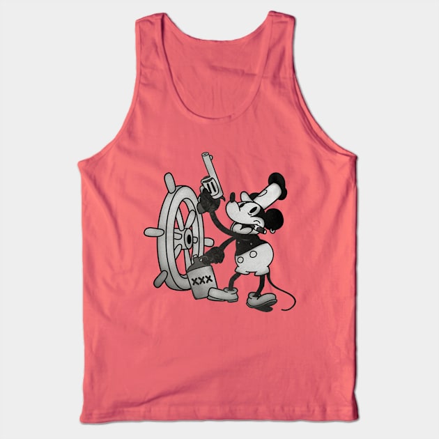 Steamboat Willie Moonshine Tour! Tank Top by HtCRU